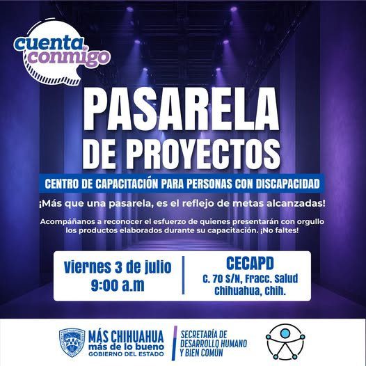 Pasarela de talento: personas con discapacidad expondrán sus propias creaciones este viernes