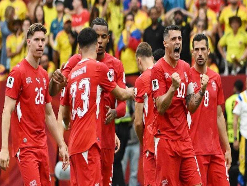 Suiza elimina a Colombia en penales